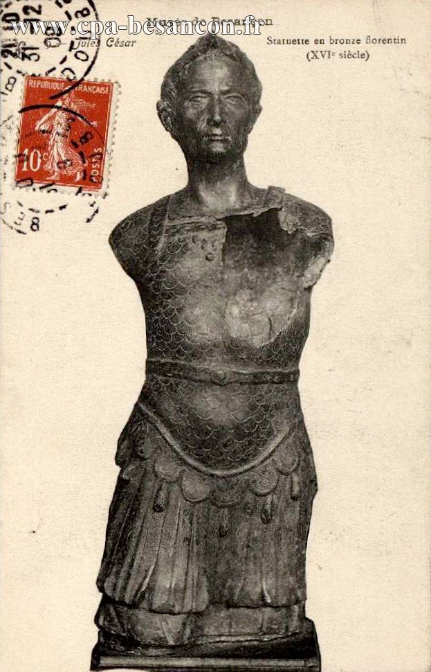 Musée de Besançon - 9 - Jules César - Statuette en bronze florentin (XVIe siècle)